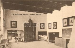 Kiskőrös, Petőfi ház, szoba belső