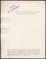 cca 1930 Joan Crawford színésznő, divatfotó, hátulján feliratozva, 26×20,5 cm