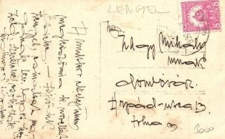 1927 Lengyel, Fő utca, templom, photo