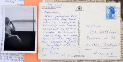 kb 1982-1991 Vas Zoltán (1903-1983) politikus, író  és feleségének szóló levelek levélvártások Méray...