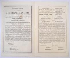 Budapest 1916. "A Magyar Korona Országai 5 1/2%-al Kamatozó Törlesztéses Kölcsön" kötvénye...