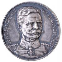 Német Birodalom 1915. "August von Mackensen / Kitartás 1914-1915" peremén jelzett Ag emlék...