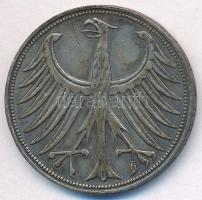 NSZK 1951D 5M Ag T:2 ph.
FRD 1951D 5 Mark Ag C:XF edge error
Krause KM#112.1