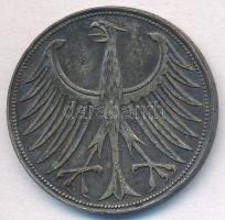 NSZK 1951J 5M Ag T:2 ph., patina
FRD 1951J 5 Mark Ag C:XF edge error, patina
Krause KM#112.1