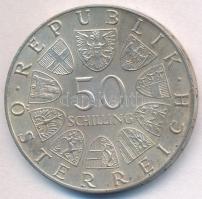 Ausztria 1974. 50Sch Ag "50 éves az osztrák rádió" T:2 oxidáció, fo.
Austria 1974. 50 Sch...
