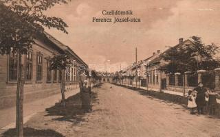 Celldömölk, Ferenc József utca, Szagán János kiadása (EK)