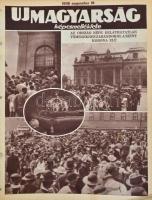 1937-1939 Az Új Magyarország képes melléklete, kb. 150 db