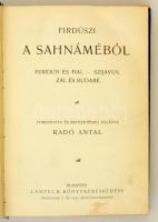 A Remekírók Képes Könyvtára sorozat 6 kötete: Firdúszi: A Sahnáméból; Goethe drámai műveiből. Faust,...