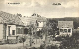 Málnásfürdő, Malnas Bai; Albert Villa. Adler fényirda / villa