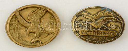 Réz csat ( 2db) vadászó sassal, 7×5 cm (2×)