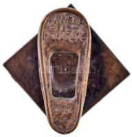 ~1930. "Magyar Sakkszövetség" zománcozott Br gomblyukjelvény "PAWEL P BPEST HOLLO u 1...