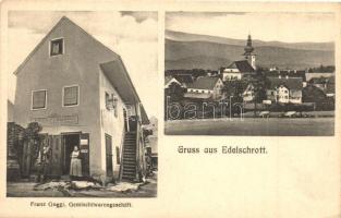 Edelschrott, Franz Guggi Gemischtwarengeschäft, Fiausch / general view, mixed goods shop (EK)