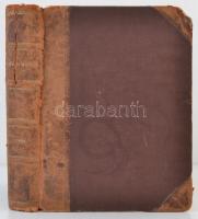 Helységnévtár. II. betűrendes rész. I. Magyarország és Fiume. Kiadói félbőr kötés, megviselt állapot...