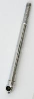 Angol gyártmányú toll alakú gumiabroncs nyomásmérő, fém, h (kinyitva): 16 cm /  Tyre pressure gauge made in England, full length: 16 cm