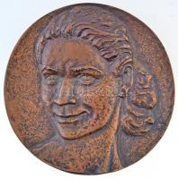 Rajki László (1939-) 2006. "Balogh Anna 1979 nov 28. Szentendre" Br plakett (96mm) T:2