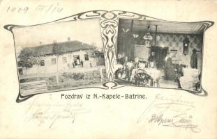 Nova Kapela, Batrina, Restaurant exterior and interior (EK)