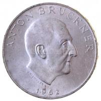 Ausztria 1962. 25Sch Ag "Anton Bruckner" T:2 Austria 1962. 25 Schilling Ag "Anton Bru...