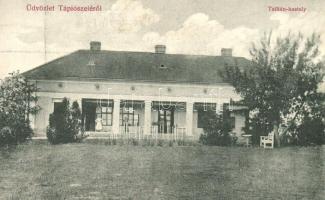 Tápiószele, Tallián kastély, Szelik Aladár kiadása (vágott / cut)