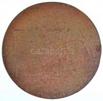 Asszonyi Tamás (1942-) 1981. "Pax Vobis" Br plakett (80-81mm) T:2