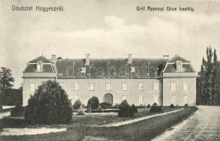 Hőgyész, gróf Apponyi Géza kastélya, Rauschenberger József kiadása (EK)