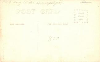 1919 Tornászok egy augusztus 20-ai ünnepségen / Hungarian gymnasts, National Day, photo (felületi sé...