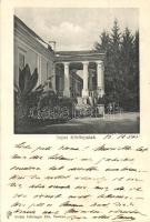 Sepsikőröspatak, Valea Crisului; Kálnoky kastély, kiadja Feitzinger Ede / castle