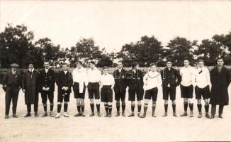 1912 Kolín, football team, Fotografoval Jan Kubrt photo
