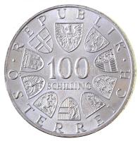 Ausztria 1979. 100Sch Ag "Bregenz" T:2 Austria 1979. 100 Schilling Ag "Bregenz" C:XF Krause KM#2943