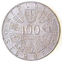 Ausztria 1979. 100Sch Ag "Bécsi Nemzetközi Központ" T:2 Austria 1979. 100 Schilling Ag "Vienna International Center" C:XF Krause KM#2944