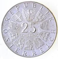Ausztria 1973. 25Sch Ag "Max Reinhardt" T:1-,2(PP) Austria 1973. 25 Schilling Ag "Max Reinhardt" C:AU,XF(PP) Krause KM#2915