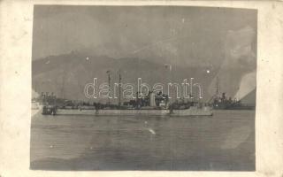 SM Tb 78 T Osztrák-magyar torpedóromboló, matrózok / K.u.K. Kriegsmarine SM Tb 78 T torpedoboat, photo