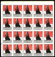 1916 Katolikus patronázs egyesület levélzáró ív