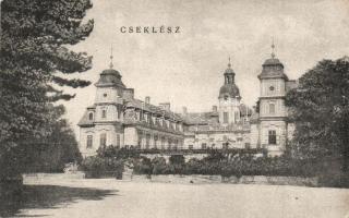 Cseklész, Bernolákovo, Ceklís; Gróf Eszterházy-kastély; kiadó Szénásy Béla / castle