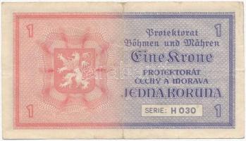 Német 3. Birodalom / Cseh-Morva Protektorátus 1940. 1K T:III
German Third Reich / Protectorate of B...