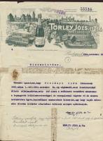 1944 Törley céges levélpapír