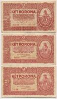 1920. 2K "2aa" (6x) T:III-IV ragasztás Adamo K7