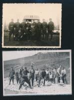 cca 1940-45 6 db vegyes katonai témájú fotó