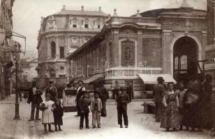 Fiume, Vásárcsarnok, piac / market hall, photo (non PC) (kis szakadás / small tear)