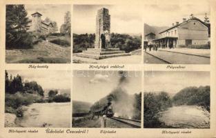 Csucsa pályaudvarral (EK)