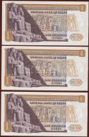 Egyiptom 1967. 1Ł (3x) egymásutáni sorszámmal T:I