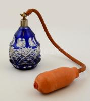 Kristály parfümös üveg  15 cm