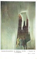 57 db főleg RÉGI jég és cseppkőbarlangokat ábrázoló képeslap / 57 mostly pre-1945 ice and stalactite caves  postcards