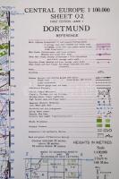 1944 Közép-Európa, topográfiai térképsorozat, 46 db