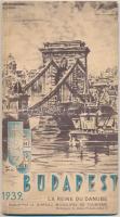 1939 Budapest - La Reine du Danube, képekkel illusztrált prospektus