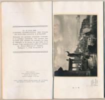 1939 Budapest - La Reine du Danube, képekkel illusztrált prospektus