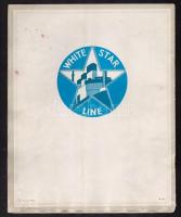 1932 A White Star Line Majestic tengerjárójának prospektusa