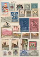 27 db osztrák levélzáró / Austrian poster stamps