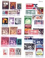 40 db franica levélzáró / 40 French poster stamps