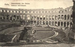 Pola, Innenansicht der Arena / interior view of the arena (EK)