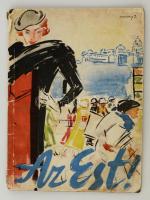 1935 Az Est 25 éves jubileumi lapszáma, Vasay tervezte címlappal, számos érdekes aktuális, történelmi vonatkozású,képes írással